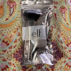 Elf make up brush & sponge new